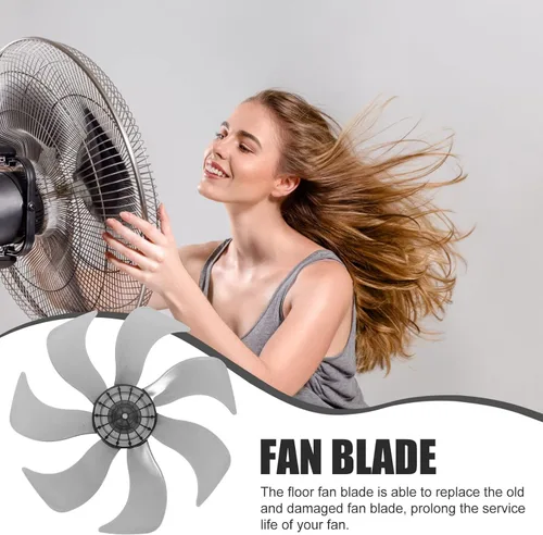 Miniatura 8 de LIFKOME Cuchilla de ventilador de 14 pulgadas, repuesto de aspas de ventilador eléctrico, parte de ventiladores de metal, accesorios para ventilador