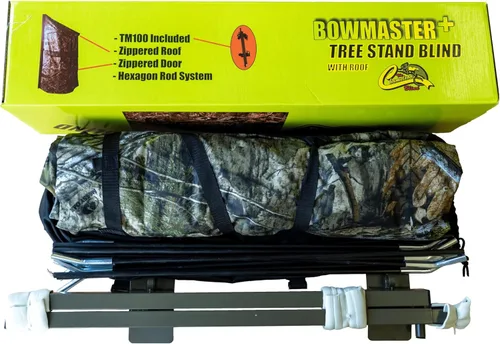 Miniatura 6 de Bow Master+ Tree Stand Bind incluye el soporte para árbol TM100, modelo 2023 (Mossy Oak Country DNA)
