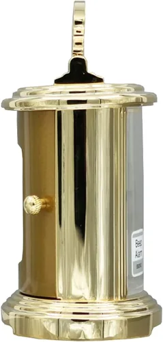 Miniatura 5 de SEIKO QHE109GLH Reloj despertador de aleación de oro para dormitorio, 4.3 x 3 pulgadas