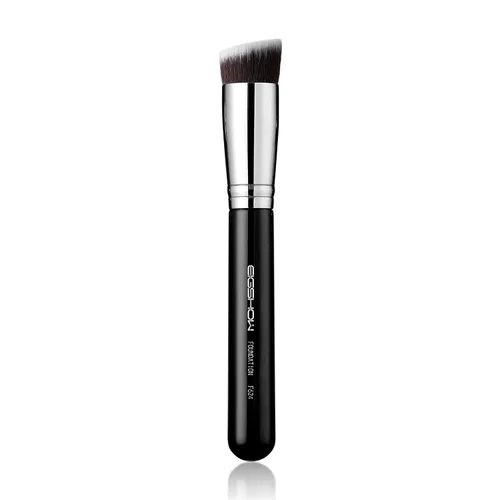 Miniatura 10 de EIGSHOW - Brocha de base plana, brocha de maquillaje para líquidos, crema, máscara, mezcla sin rayas, vegano y libre de crueldad (F615)