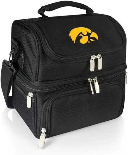 Miniatura 18 de PICNIC TIME NCAA Nebraska Cornhuskers Pranzo - Lonchera aislada con juego de pícnic, bolsa enfriadora para el almuerzo Negro