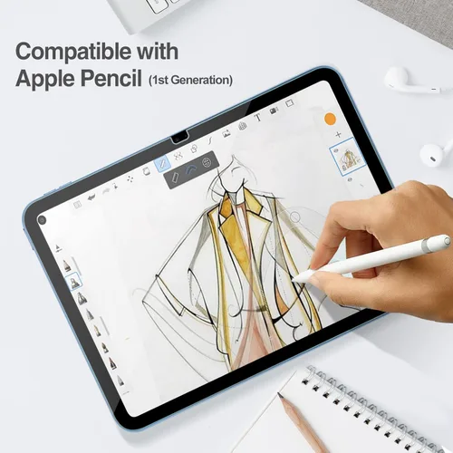 Miniatura 7 de ProCase Paquete de 1 protector de pantalla para iPad A16 2025 de 11ª/10ª generación 2022 (11 pulgadas/10.9), protector de película de vidrio