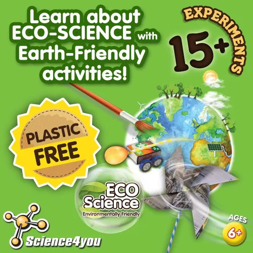 Miniatura 5 de Science4you - Green Science - Más de 15 experimentos para que los niños aprendan sobre la naturaleza - Actividad divertida y educativa para niños a
