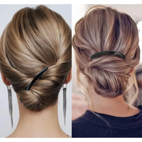 Miniatura 3 de REDANHA Peine para el cabello, 24 piezas, de plástico ligero, 11/15/16/25, peine de dientes para mujeres y niñas, accesorios de peinado, peines