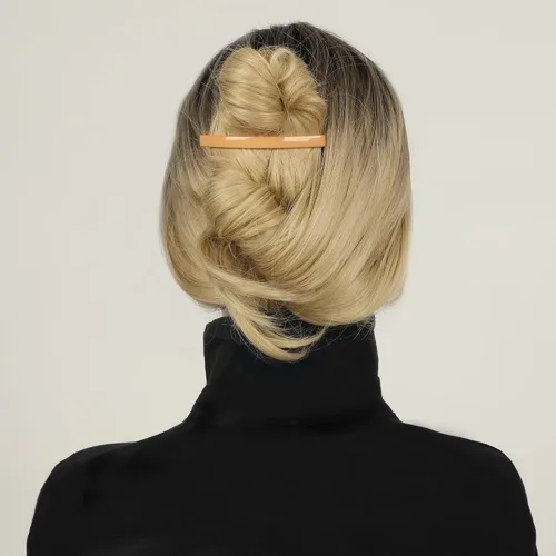 Miniatura 5 de Pinzas grandes de plástico para peinar, pinzas decorativas para medio recogido y cola de caballo, para niñas, mujeres con cabello muy fino y medio