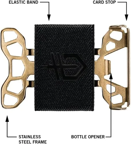 Miniatura 2 de Gerber Barbill Wallet, herramienta de clip de dinero - dorado 30-001569