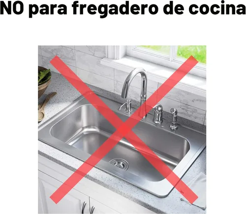 Miniatura 3 de Paquete de 6 - 2.125" Superior / 1" Cesta - Colador de Desagüe de Malla para Fregadero Atrapa Cabellos para Fregadero de Baño, Utilidad, Fregadero