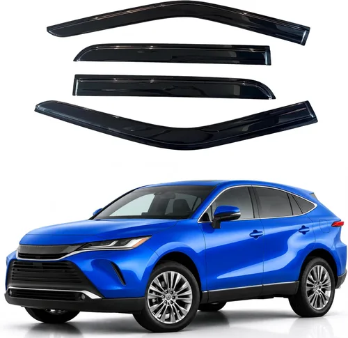 Miniatura 97 de IG - Visera para ventana para Ford Bronco y F150-F350 1980-1996, deflector lateral tipo cinta adhesiva, resistente, contra lluvia y viento