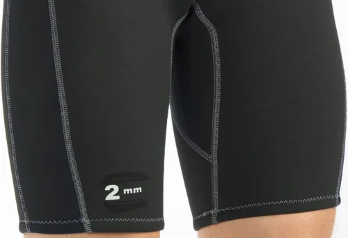 Miniatura 4 de Cressi Traje de neopreno con cremallera frontal completa para hombre para natación, esnórquel, buceo - Lido Short: Diseñado en Italia