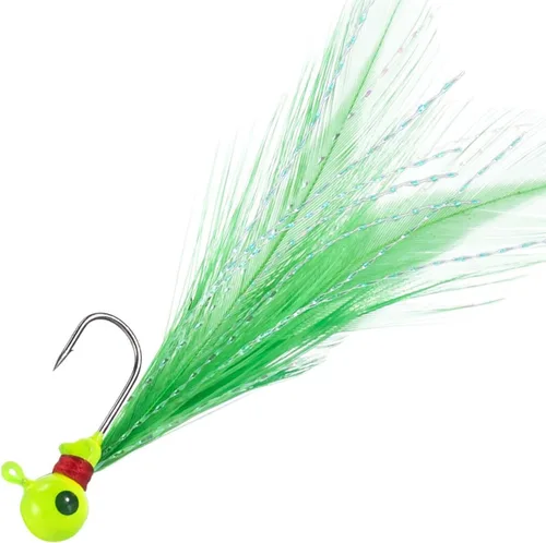Dr.Fish Paquete de 10 anzuelos de marabú para pesca de agua dulce, anzuelos de pesca para lubina, trucha, lucioperca, bola redonda, señuelo Bluegill