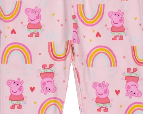 Miniatura 5 de Peppa Pig - Pijama para niñas pequeñas, conjunto de pijama de 2 piezas para niños, Multi colorido