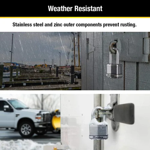 Miniatura 4 de Master Lock M1XDLF Magnum - Candado resistente con llave, 1 paquete
