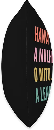 Miniatura 2 de Funny Portuguese First Name Design - Hawa Throw Pillow