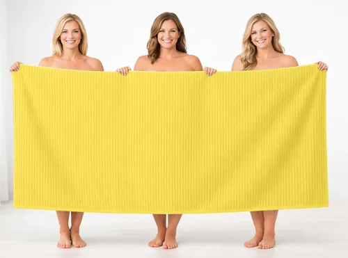 Miniatura 157 de DAN RIVER Paquete de 2 sábanas de baño de 35x70 pulgadas, sábanas de baño jumbo acanaladas para adultos, toallas grandes gruesas y absorbentes
