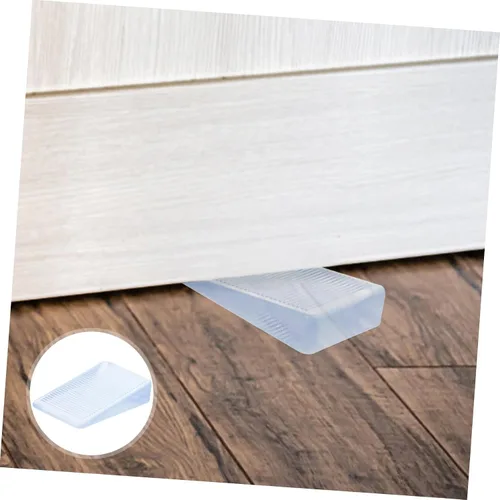 Miniatura 2 de STOBOK Cuñas de plástico para mesa, cuña de inodoro transparente, niveladoras de muebles, bloques ajustables, para bañera de hidromasaje