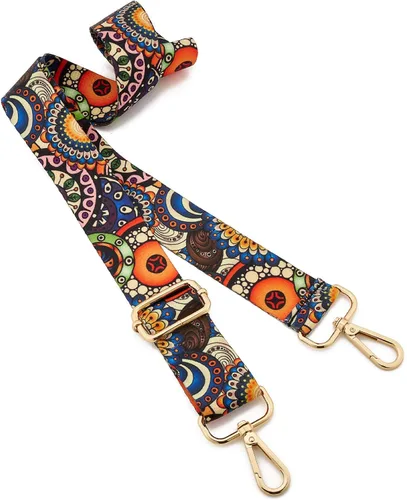 Miniatura 166 de ZOOEASS - Correa de repuesto para cartera, para colgar en el hombro o para cruzar, ancha y ajustable, de lona