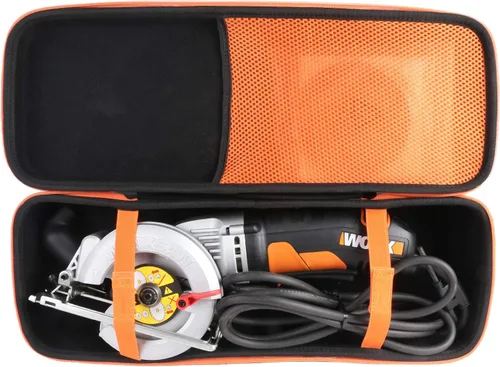 Miniatura 4 de Aenllosi Reemplazo de estuche rígido para WORX WORXSAW 4-1/2 Sierra circular compacta WX429L (solo estuche)