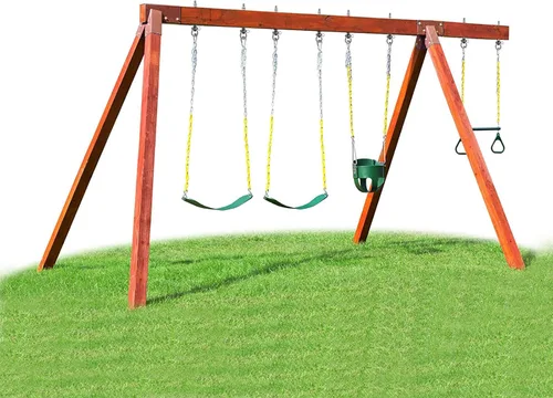 Miniatura 4 de Dolibest Juego de 6 perchas permanentes de acero inoxidable 304 resistentes para columpios, patio de recreo, porche, asiento de yoga, para hamaca