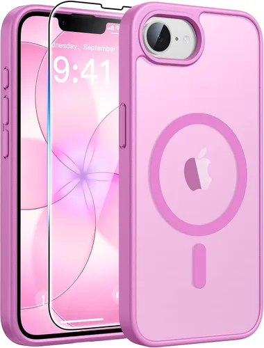Miniatura 24 de FNTCASE - Funda para iPhone 16 Pro: magnética, mate, translúcida, de grado militar, protectora contra caídas, resistente, fina, duradera y a prueba