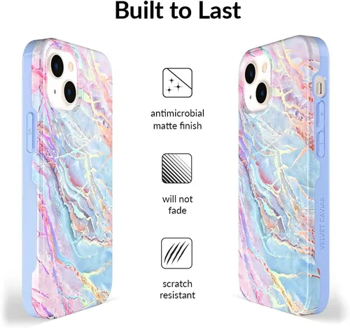 Miniatura 6 de VELVET CAVIAR Funda para iPhone 13 Marble – Bonita funda protectora femenina para mujer – Compatible con MagSafe – probada en caídas de 10 pies