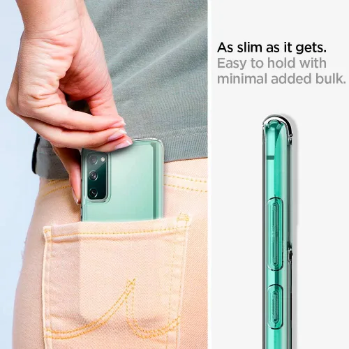 Miniatura 4 de Spigen Funda ultra híbrida diseñada para Samsung Galaxy S20 FE 5G (2020), transparente