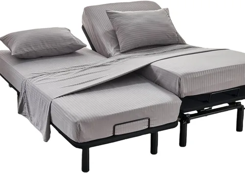 Miniatura 8 de Kingnex Sábanas a rayas para sofá cama de 36 x 72 pulgadas, tamaño individual para sofá cama, microfibra suave de doble cepillado 1800, 3 piezas