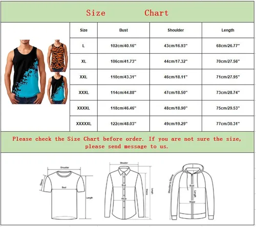 Miniatura 3 de EELHOE Muscle Tank Tops For Men Slim-Fit Lightweight Fashionable Casual Stretchy Sleeveless Shirt Stylish Summer Vest