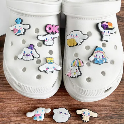 Miniatura 3 de Paquetes de dijes para zapatos para pulsera de cocodrilo, decoración de zapatos, regalos de fiesta para niños, niñas, mujeres y hombres