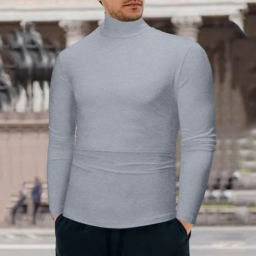 Miniatura 4 de Miekld Heated Hoodie for Men Men's Casual Swallow Gird Print Long Sleeve Tops Round Neck T-Shirt Blouse Pocket T Shirt Pack