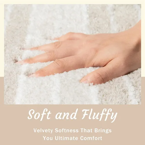 Miniatura 4 de Alfombra de baño antideslizante, extra suave y absorbente, lavable a máquina, tapetes de baño para suelo de baño, bañera y ducha, 18 x 24 pulgadas