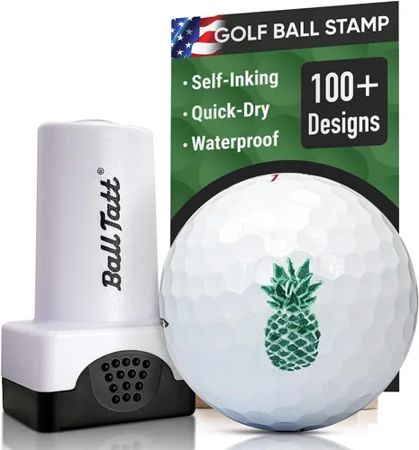Miniatura 14 de Sello de pelota de golf - Marcador autoentintado - Herramienta de marcado permanente de secado rápido, sin fugas ni recargas, sello de golf