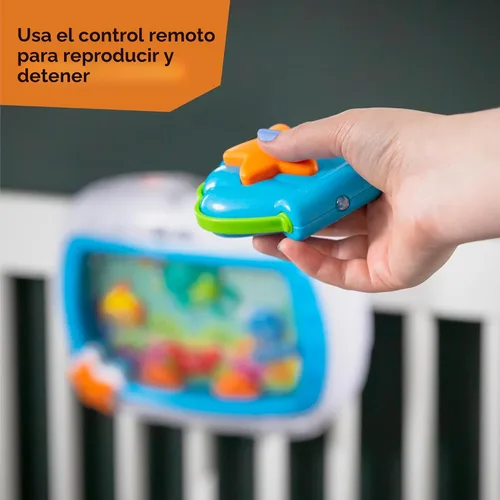 Miniatura 3 de Baby Einstein Sea Dreams - Calmante de juguete con control remoto, luces y melodías para recién nacidos y adultos