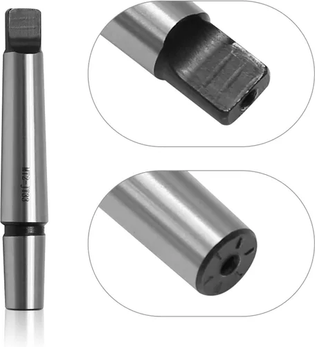 Miniatura 6 de 1/32" -1/2" JT33 Chuck MT2-JT33 Adaptador de portabrocas R8 Portabrocas sin llave