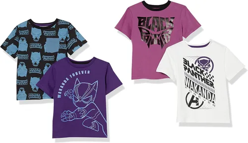Miniatura 19 de Amazon Essentials Disney Marvel Star Wars Camisetas de manga corta para niños y bebés (anteriormente Spotted Zebra), Multipacks