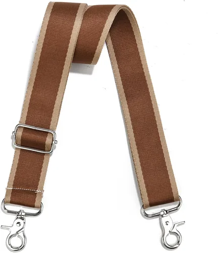 Miniatura 99 de Correa de Bolso Ancha Correa de Hombro Ajustable Correa de Repuesto Cruzada Correa de Bolso de Hardware Plateado