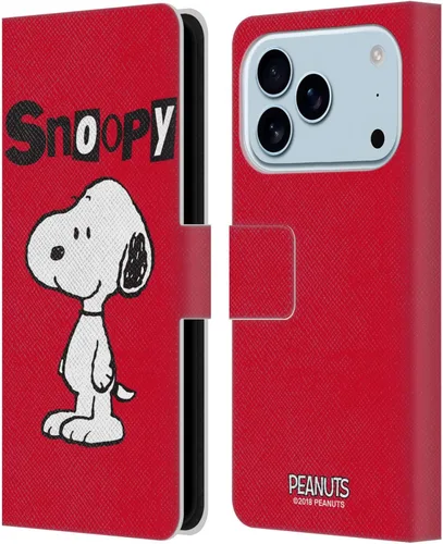 Miniatura 144 de Head Case Designs Funda de piel con licencia oficial de Peanuts Snoopy Characters compatible con Apple iPhone 7/8/SE 2020 y 2022