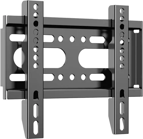 Soporte fijo para monitor de TV para la mayoría de monitores de TV curvados planos de 14-42 pulgadas de 19, 24, 32, 40 pulgadas, montaje de