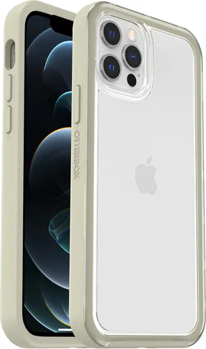 Miniatura 7 de OtterBox Funda transparente con borde de agarre colorido para iPhone 12/12 Pro - Arcilla Potters (transparente/rosa)