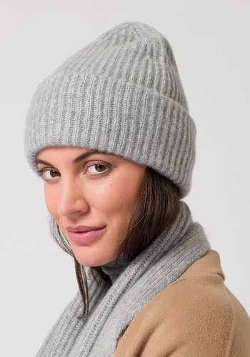 Miniatura 2 de Style Republic Gorro de punto grueso para mujer, 100% cachemira, suave y elástico, cálido para invierno