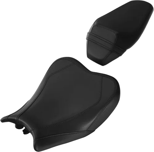 Miniatura 10 de SLMOTO Cojín de asiento de motocicleta para asiento delantero y trasero, asiento de conductor y pasajero, apto para Kawasaki Z900 Z 900 2017-2023