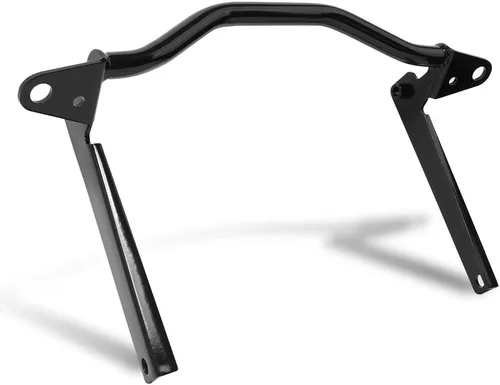 Miniatura 7 de Barra de soporte de luz de motocicleta, abrazadera de soporte de señal de giro para Harley Heritage Softail Fatboy 2002-2017, negro