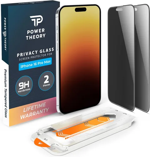 Miniatura 16 de Power Theory Protector de pantalla para iPhone 14 Pro Max, pantalla de vidrio templado de alta calidad para una máxima protección en tu iPhone 14