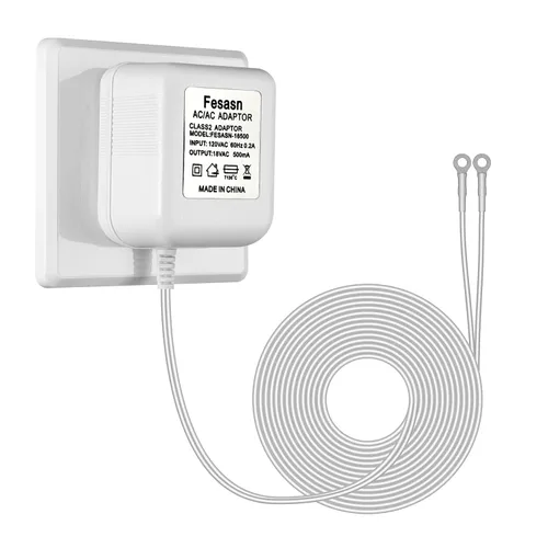 Miniatura 8 de AC18V - Adaptador de corriente para timbre de puerta con cable, compatible con Ring Zmodo Smart Doorbell y Nest Hello Doorbell