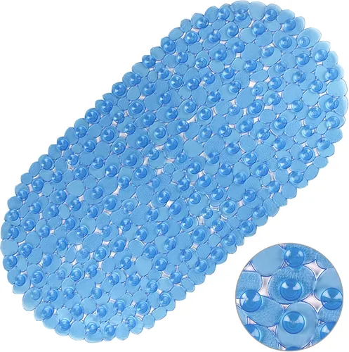 Miniatura 10 de Vannokor Tapetes para Bañera para Baño 27x14 Pulgadas, Tapete de Baño para Bañera se Siente Genial en Pies Cansados, Amigable Lavable a Máquina