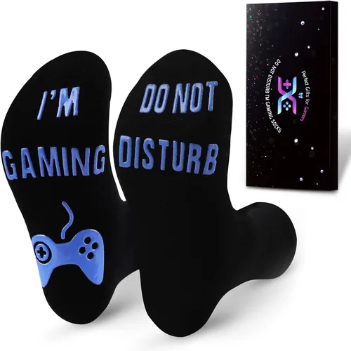 Calcetines de juego Do Not Disturb, calcetines de gamer, regalos para adolescentes, niños, mujeres, padres, padres, hijos, amantes del juego