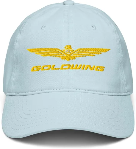 Miniatura 30 de Honda Gorro de béisbol ajustable con logotipo de Goldwing, Azul marino