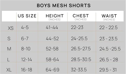 Miniatura 4 de Real Essentials Pantalones cortos de baloncesto para niños, con malla y bolsillos, 5