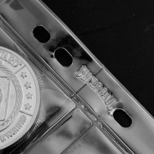 Miniatura 5 de Páginas con bolsillos para monedas, fundas estándar con bolsillos para monedas, con 9 orificios para coleccionistas, 10 hojas, serie CS03 20