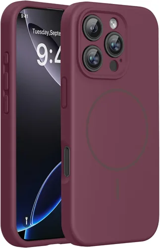 Miniatura 243 de Miracase Funda diseñada para iPhone 13, con protector de pantalla de vidrio templado, forro de microfibra suave antiarañazos, funda de goma