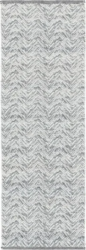 Miniatura 3 de SAFAVIEH Kilim Collection - Alfombra de pasillo de 2 pies 3 pulgadas x 7 pies, color gris, hecha a mano, de lana plana, ideal para zonas de alto